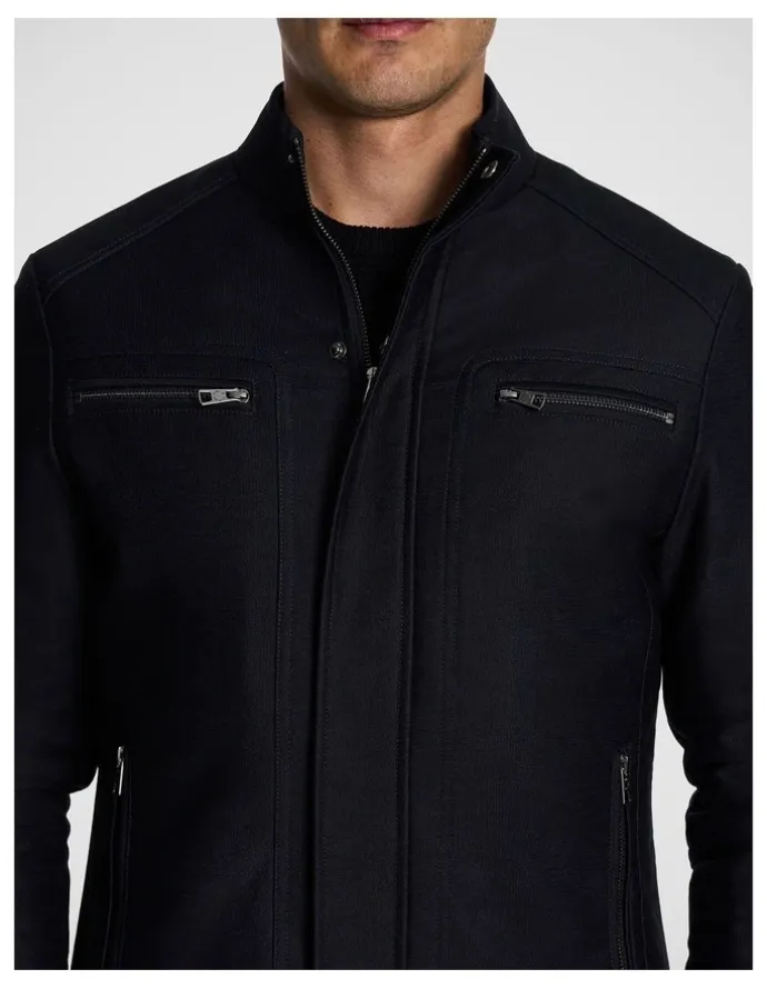 yd. Colt Racer Jacket in Dark Blue