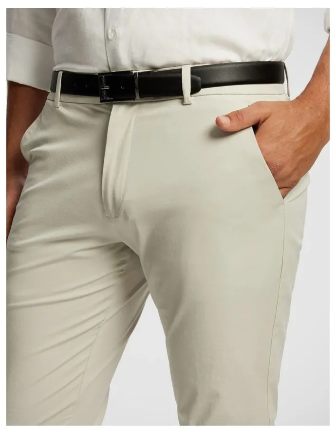 yd. Danny Super Stretch Slim Chino in Ice