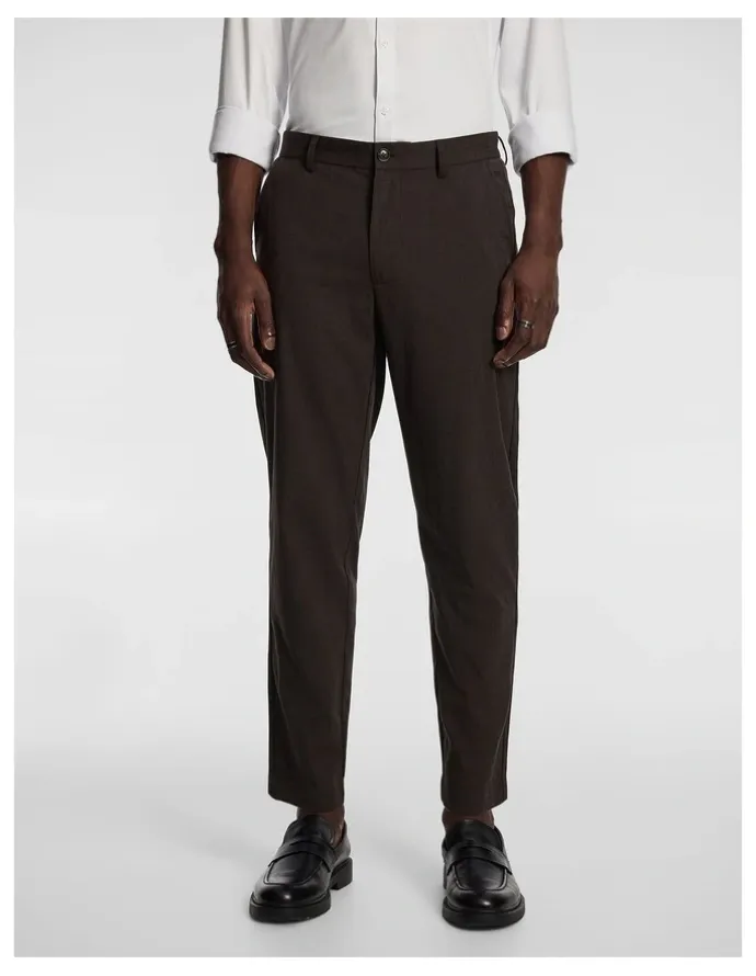 yd. Diesel Slim Cropped Chino in Brown