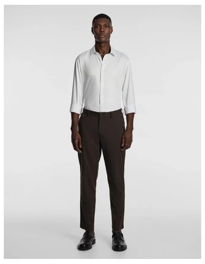 yd. Diesel Slim Cropped Chino in Brown