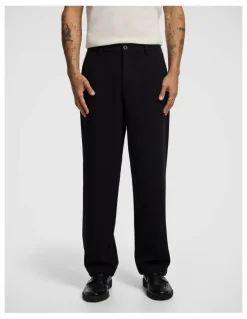 yd. Empire Wide Chino Pant in Black