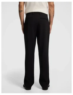 yd. Empire Wide Chino Pant in Black