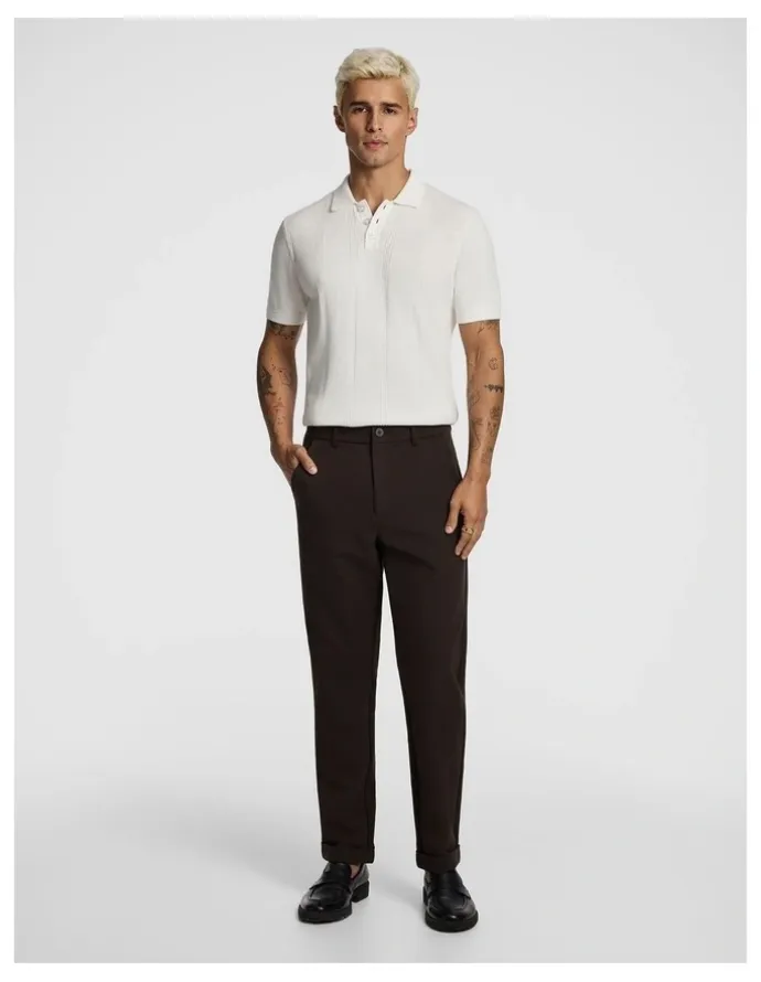 yd. Energy Regular Chino in Chocolate