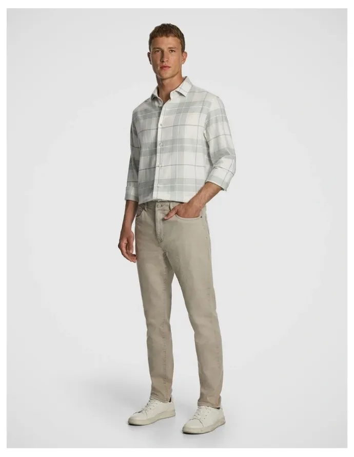 yd. Flint Slim Jean in Stone