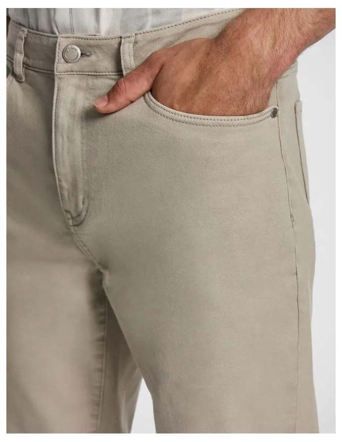 yd. Flint Slim Jean in Stone