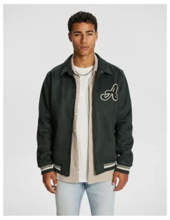 yd. Harvard Varsity Jacket in Forest