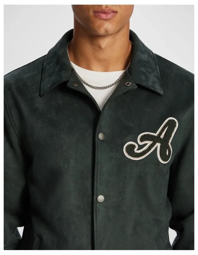 yd. Harvard Varsity Jacket in Forest
