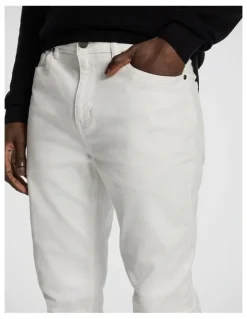 yd. Jack Straight Jean in White