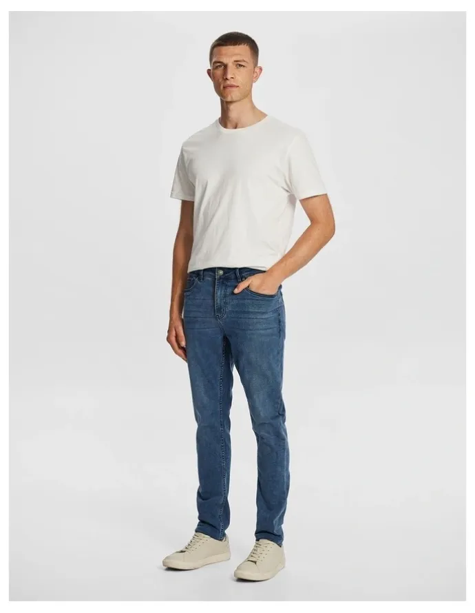 yd. Joni Slim Tapered Jean in Blue