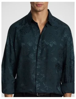 yd. Kingly Shirt in Teal