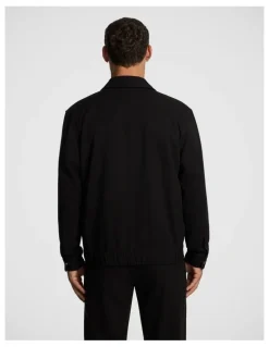 yd. Lennox Smart Zip Jacket in Black