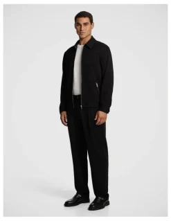 yd. Lennox Smart Zip Jacket in Black