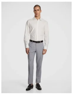 yd. Marco Slim Fit Dress Shirt in White