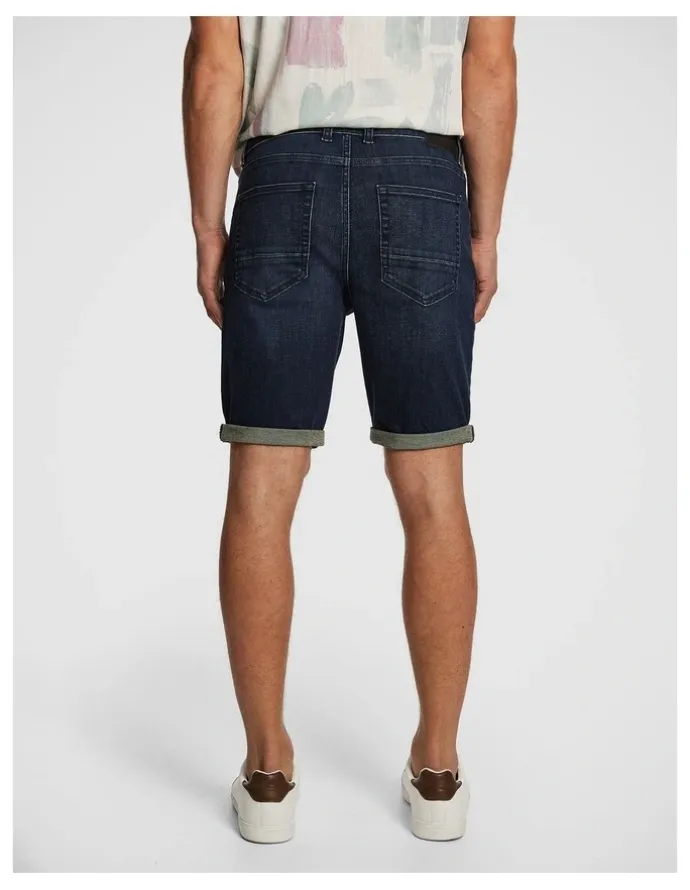 yd. Maxwell Denim Short in Dark Wash