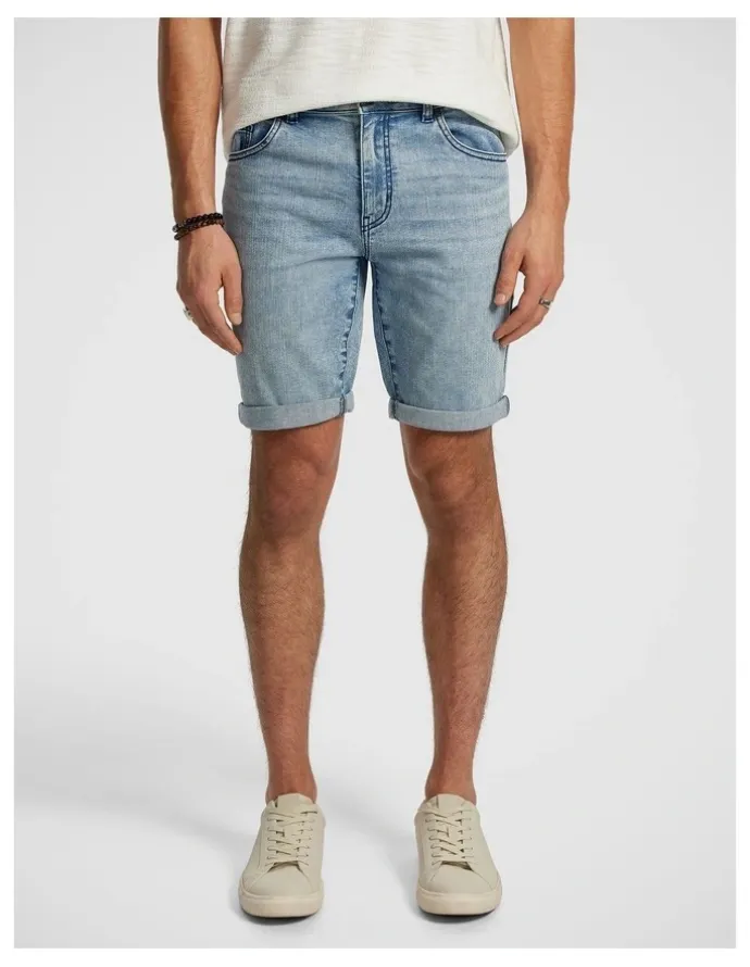 yd. Maxwell Denim Short in Light Blue