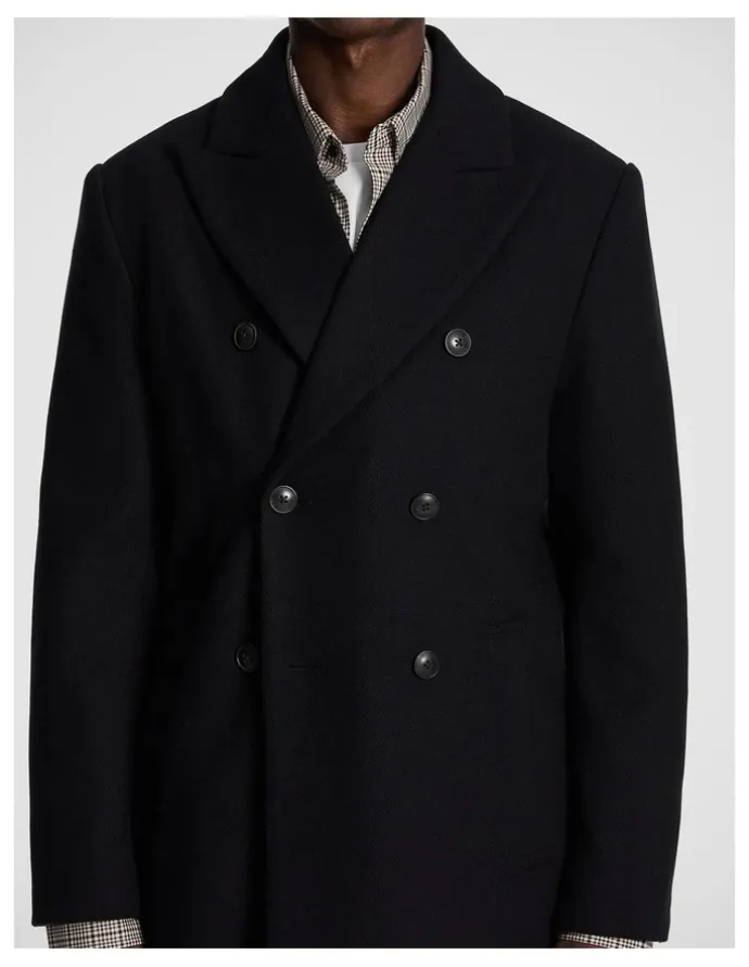 yd. Montana Db Coat in Black