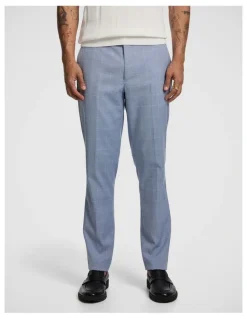 yd. Pembroke Slim Dress Pant in Light Blue