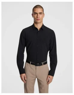 yd. Phelps Slim Shirt in Black