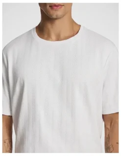yd. Ranger Textured Tee in White
