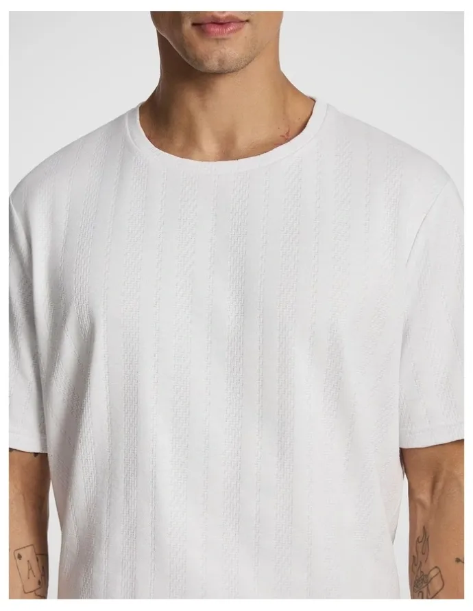 yd. Ranger Textured Tee in White