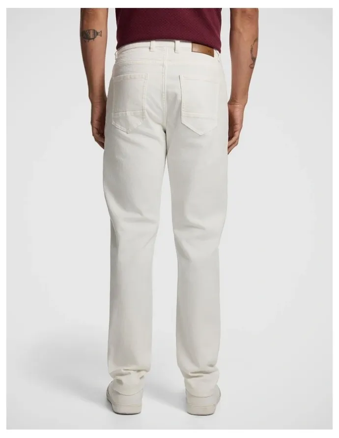 yd. Riven Slim Jean in Winter White