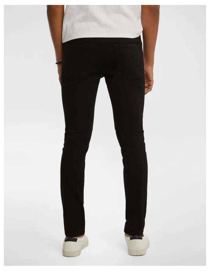 yd. Ulrich Slim Tapered Jeans in Black