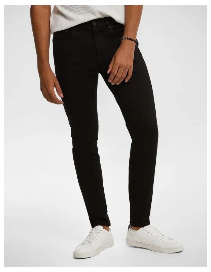 yd. Ulrich Slim Tapered Jeans in Black