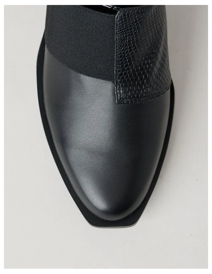 Zazou Aaron Flat Shoes in Black